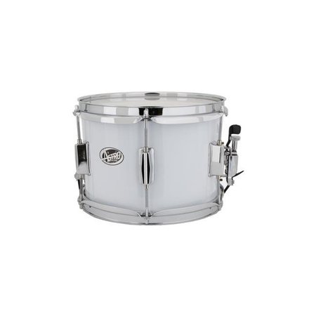 ASTRO Astro MR1007S-W 10 x 7 in. Marching Snare Drum; White MR1007S-W